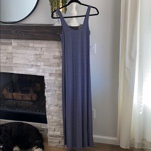 Z supply blue/white stripe maxi dress